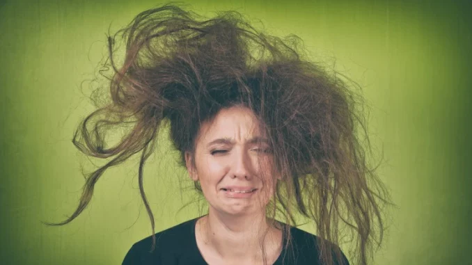 how to detangle matted hair depression